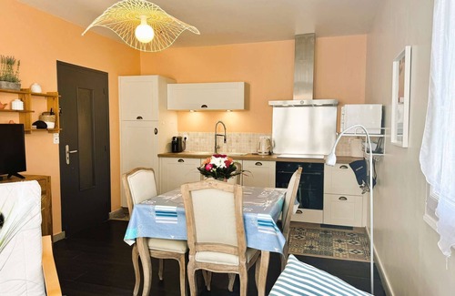 Fouesnant Apartamento | Fouesnant, beautiful apartment 4 people 50 m from the beach of Cap Coz
