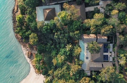 Maprao Island Villa | Villa de cuatro dormitorios con piscina con vista al mar en la isla de Coconut, Phuket