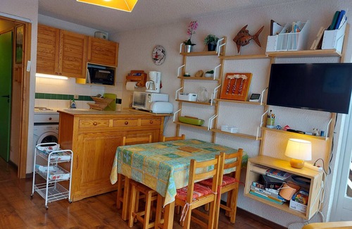Autrans-Meaudre-en-Vercors Apartamento | Apartamento en Autrans para 4 personas, cerca de pistas de esquí, balcón, Wi-Fi y todas comodidades