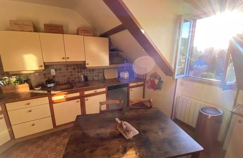 Saint-Geniez-d'Olt Apartamento | Cozy apartment with magnificent view