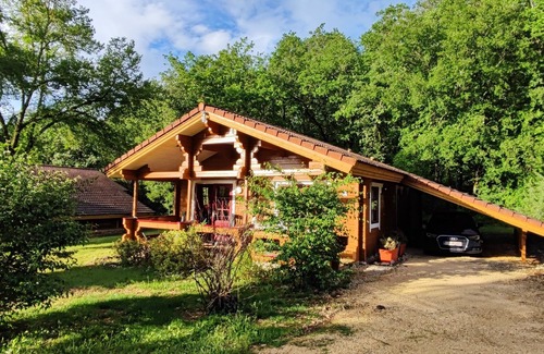 Serignac Chalet De Esquí | France - Charming Nordic-style chalet for 6 people 40km from Cahors.