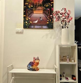 Khlong Ton Sai Apartamento | Free Airport Pick Up ! 12th Floor Cozy Studio Room, 5 mins walk to IconSiam & BTS