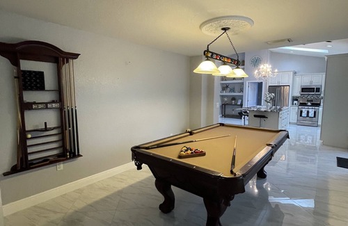 Golf and Sea Village of Apollo Beach Casa | Free heated pool at Apollo Beach gazebo grill pool table games