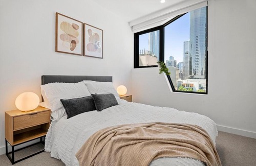Melbourne Central Business District Apartamento | Free Parking 2B2B Next to Flagstaff Gardens