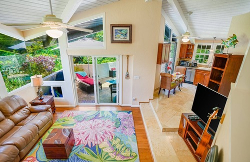 Princeville Cabaña | Free standing cottage, providing a lot of privacy. Low traffic around property.