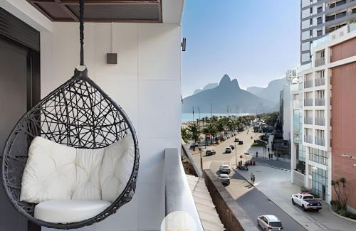 Ipanema Apartamento | Frente mar! Vista linda lateral praia de Ipanema