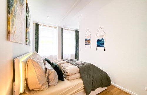 Lindenau Apartamento | Freundliche Ferienwohnung mit Regendusche, Küche, Waschmaschine&Trockner, TV, WLAN