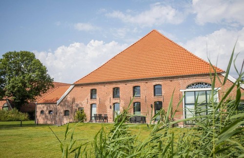 Krummhoern Apartamento | "Frieda" a place to feel good in the historic Gulfhof in Rysum - Van Senden