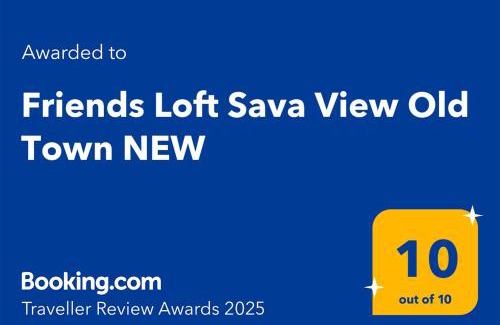 Savamala Apartamento | Friends Loft Sava View Old Town Renovated