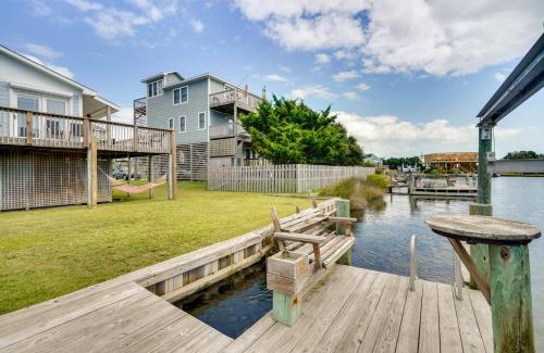 Brigands' Bay Casa | Frisco Coastal Paradise with Boat Dock and Water Views