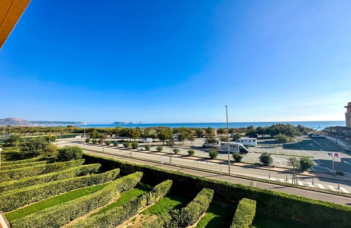 Aiguablava Apartamento | Apartamento a 50 mts a la playa-6 personas. Dos terrazas Piscina. Parquing