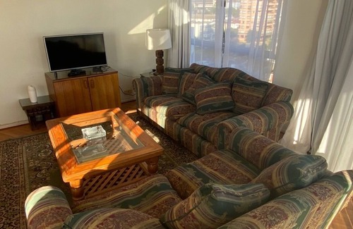 Vina del Mar Apartamento | Departamento primera linea de playa san martin