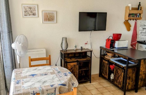 Frontignan Apartamento | Frontignan, Appartement T2 Cabine 4 couchages à 100m de la plage.