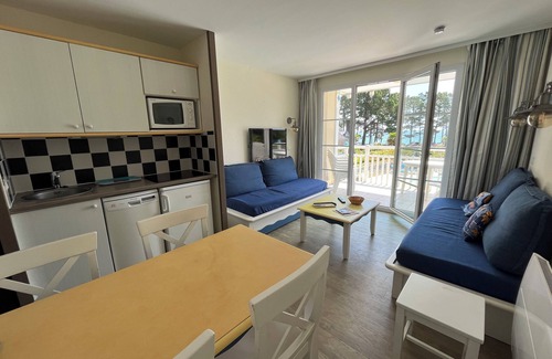 Fouesnant Apartamento | Apartamento 4 personas - Frente a la playa de Cap Coz - Orientación sur - Piscina climatizada