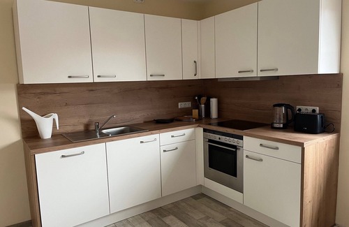 Bad Salzungen Apartamento | Fully equipped vacation apartment with loggia, whirlpool bath and massage shower