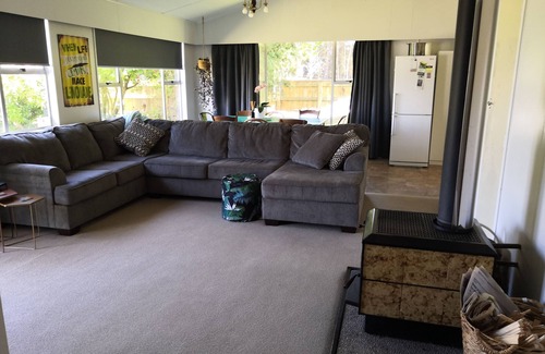 Foxton Beach Casa | La playa de Foxy Bach.