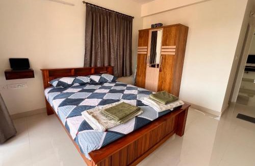 Mangalore Apartamento | Fully furnished flat in Yeyyadi, Mangalore,Full AC