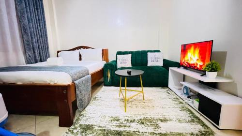 Ruiru Apartamento | Fully Furnished Studio Apt in Ruiru Membly, next to Drop n Shop Supermarket