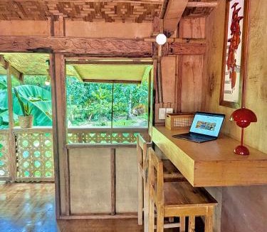 Catangnan Casa | Fully Private, Native Cottage, Beach Access, Queen Bed, AC, WiFi