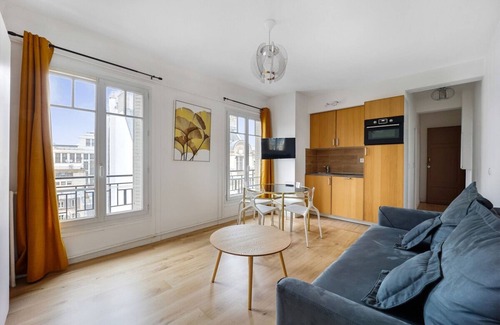 Neuilly-sur-Seine Apartamento | Charles Laffitte-Apartamento-Vista a la Ciudad-Baño con bañera