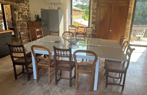 Peaugres Casa | Fully renovated farmhouse, 7 bedrooms, 7 bathrooms, 7 WCs, swimming pool, 2 terraces
