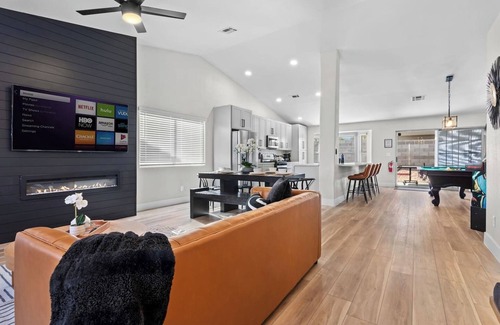 North Las Vegas Casa | Fun 5BR Theater, Games, and Spa!