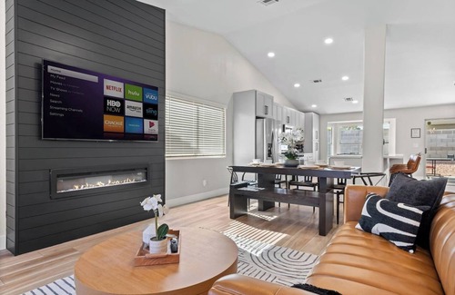 North Las Vegas Casa | Fun 5BR Theater, Games, and Spa!