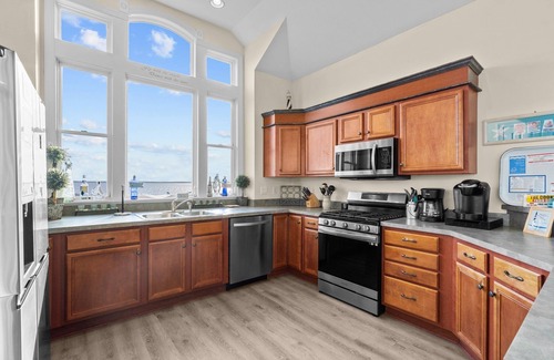 Carolina Dunes Casa | Fun Duck vacation home with panoramic sound views and breathtaking sunsets