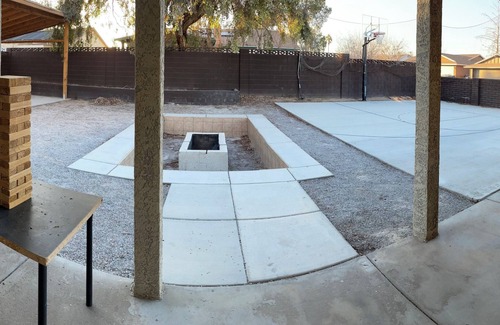 Spring Valley Casa | Fun-Filled Spacious House: Pool Table, Basketball, Fire Pit, Theater, BBQ & More