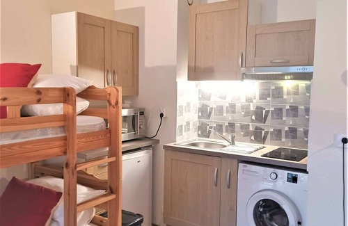 Bareges Apartamento | Estudio funcional para 4 en Barèges, parking, admite mascotas