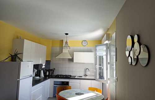 Les Moitiers-d'Allonne Apartamento | Apartamento amueblado de 50 m 2 para 4 pers. Max 1500 m de la playa de Hatainville.