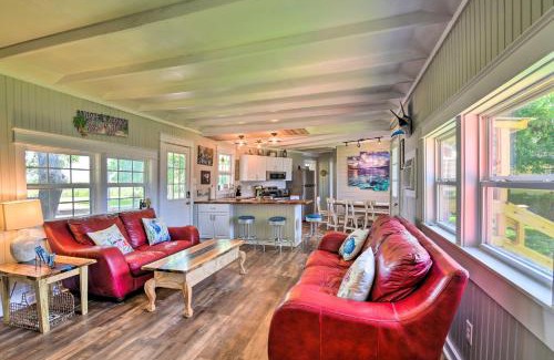 Cedar Lane Casa | Furnished Deck and Dock Renovated Sargent Cabin!