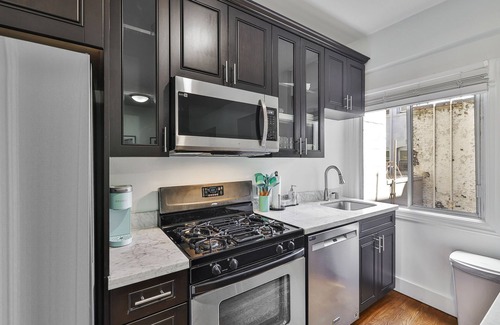 Downtown San Francisco Apartamento | Furnished Modern Rental Nob Hill FiDi: 1Br/1BA Unit 9