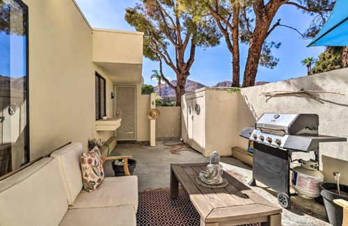 Palm Desert Casa | Furnished Patio and Mtn View Palm Desert Retreat