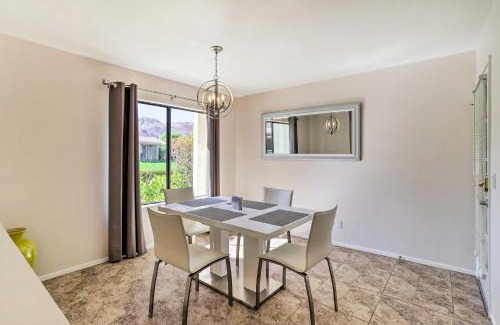 Palm Desert Casa | Furnished Patio and Mtn View Palm Desert Retreat
