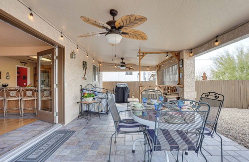 Lake Havasu City Cabaña | Furnished Patio, Grill & Views: Lake Havasu Home