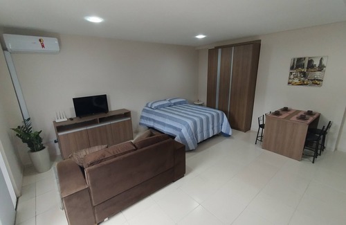 Ceramarte Apartamento | Furnished Studio 03 - Perfect space for a couple, complete with all amenities