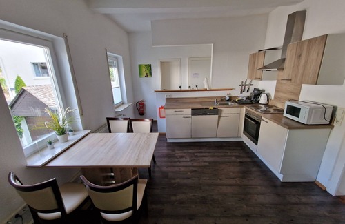 Burgschwalbach Apartamento | Gästehaus " Auszeit " Burgschwalbach Ferienwohnung Burgblick 1