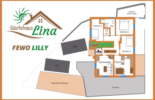 Landl Apartamento | Gästehaus Lina