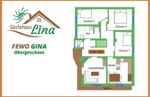 Landl Apartamento | Gästehaus Lina