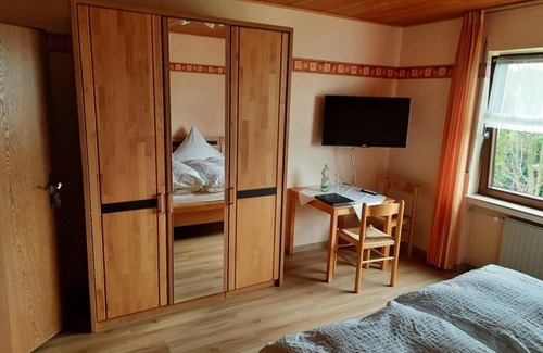 Veldenz Cama Y Desayuno | Guesthouse Sproß - habitación doble ducha / WC