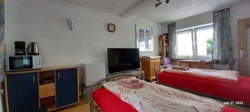 Aschersleben Apartamento | Gästezimmer Schlossblick