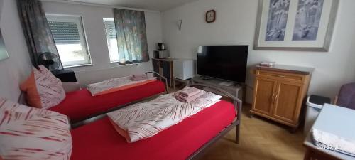 Aschersleben Apartamento | Gästezimmer Schlossblick
