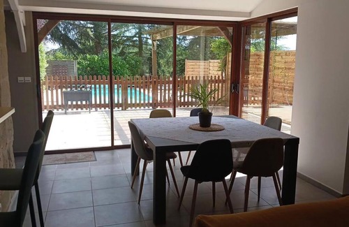 Saint-Barthelemy-dAgenais Casa | Gîte à la campagne avec piscine