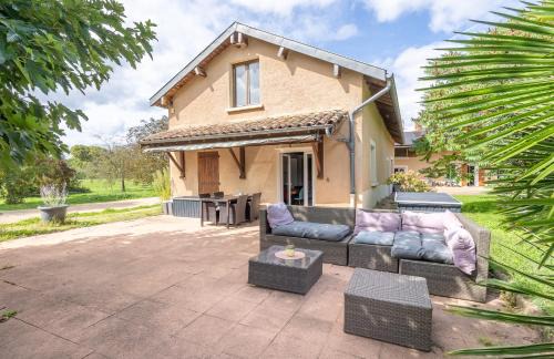 Biziat Apartamento | Gîte à la campagne avec piscine