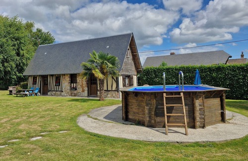 Fatouville-Grestain Cabaña | Gîte 2 Personnes Proche de Honfleur Avec Piscine