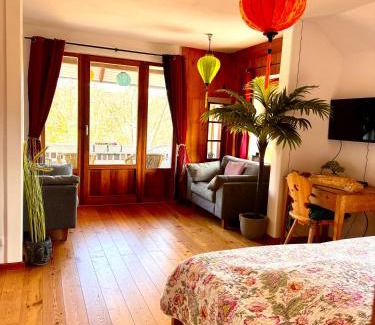 Bergheim Apartamento | Gîte au Manoir des Sens - Escapade insolite aux parfums et couleurs d Asie