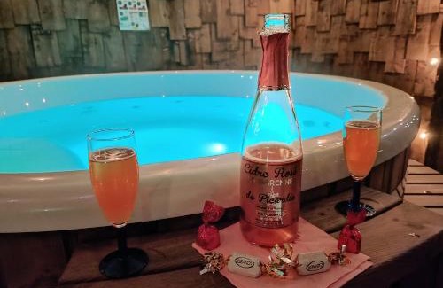 Dury Chalet De Esquí | Gîte avec spa et sauna Aux champs des Amours