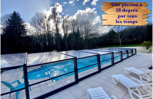 Saint-Evarzec Casa | Gîte Breizh piscine ou jacuzzi