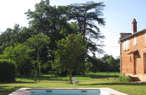 Castelsarrasin Casa | casa Chasselas, 15 personas en el castillo del siglo XVIII con piscina
